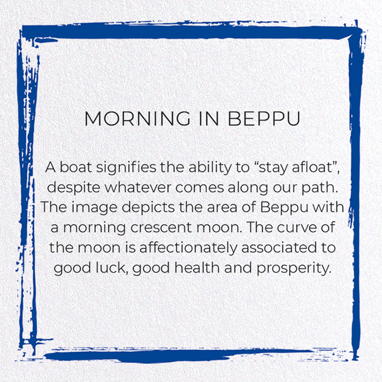MORNING IN BEPPU