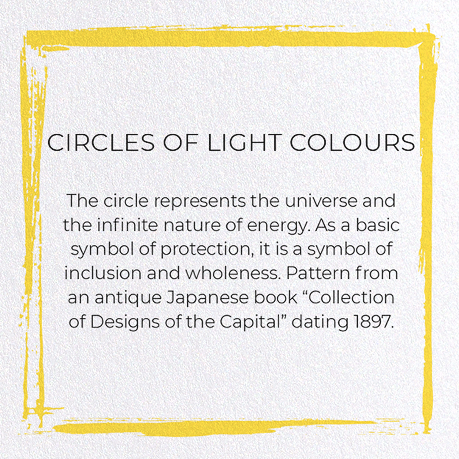 CIRCLES OF LIGHT COLOURS
