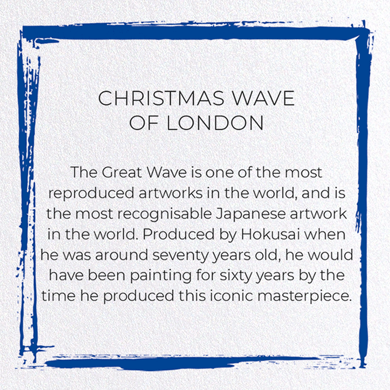CHRISTMAS WAVE OF LONDON