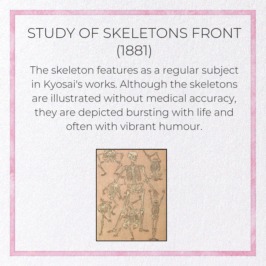 STUDY OF SKELETONS FRONT (1881)