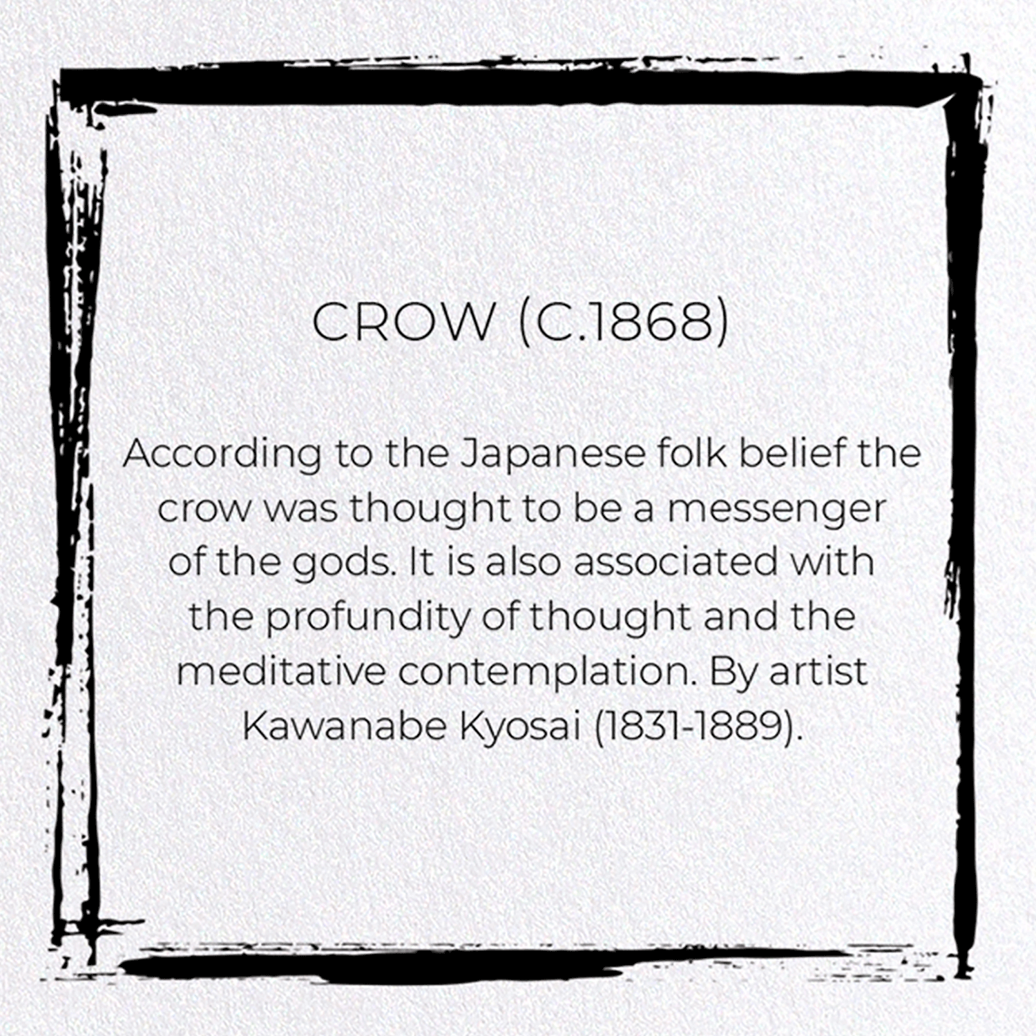 CROW (C.1868)