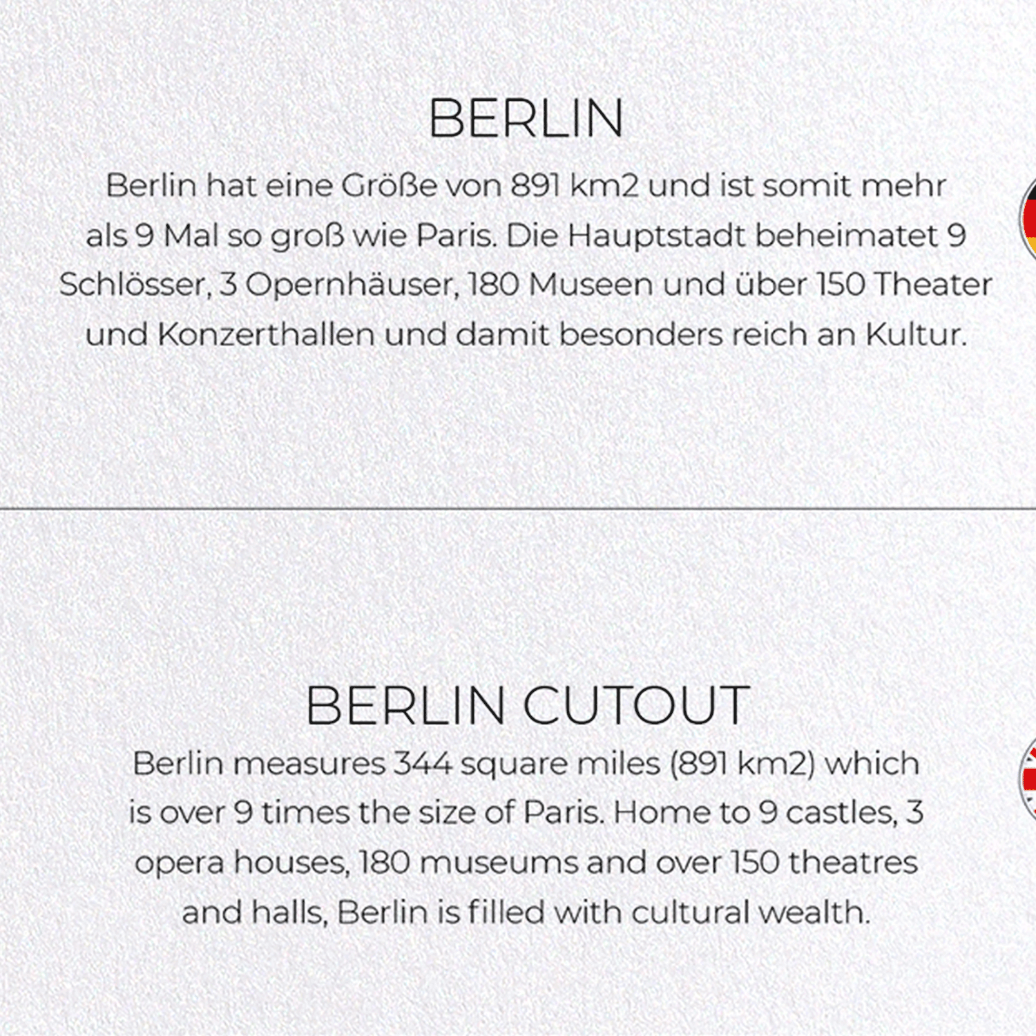BERLIN CUTOUT
