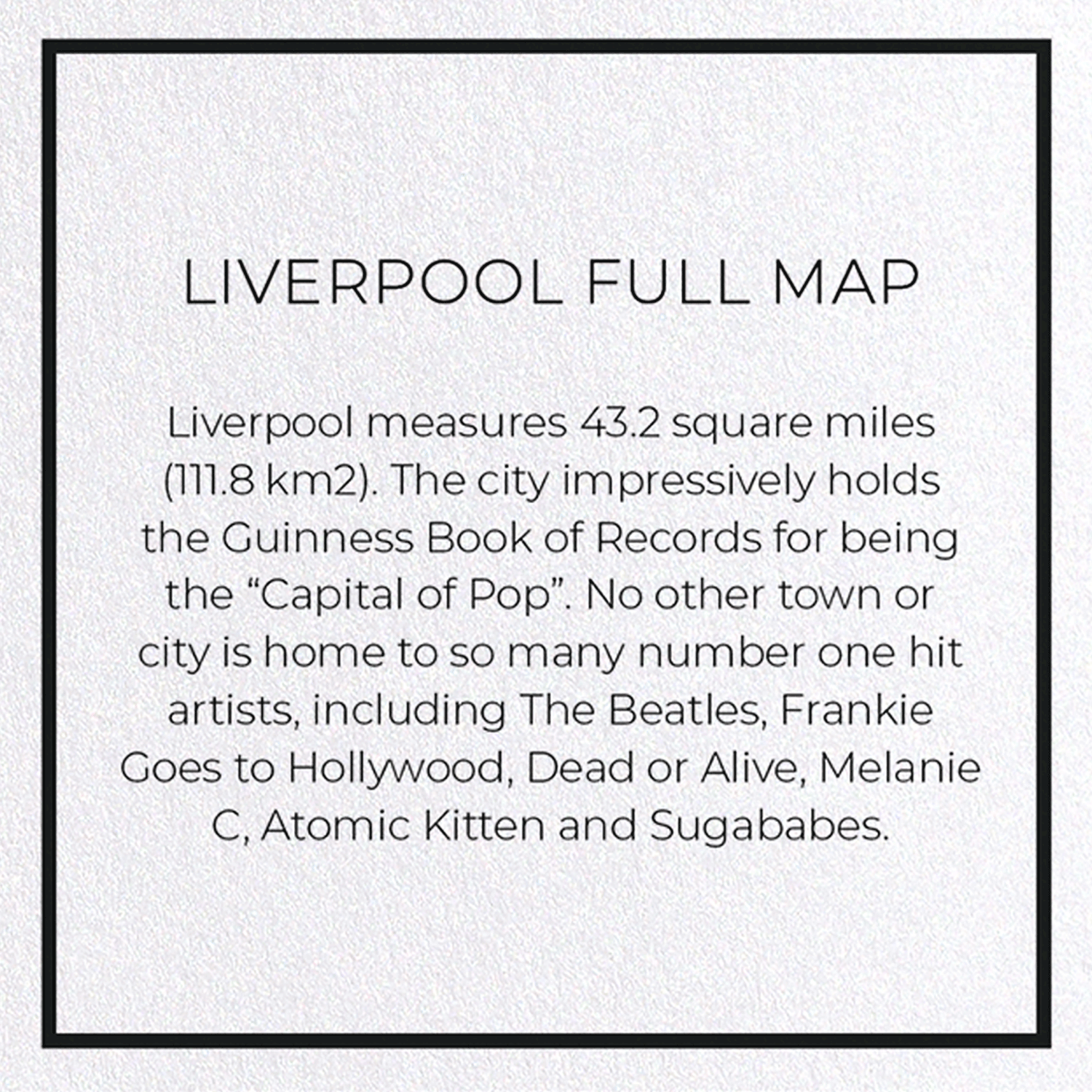 LIVERPOOL FULL MAP