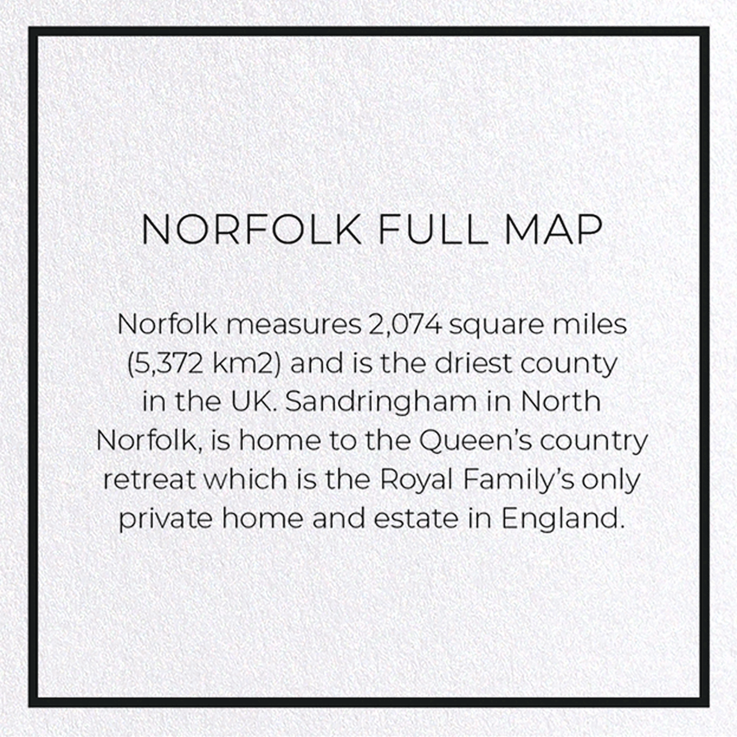 NORFOLK FULL MAP