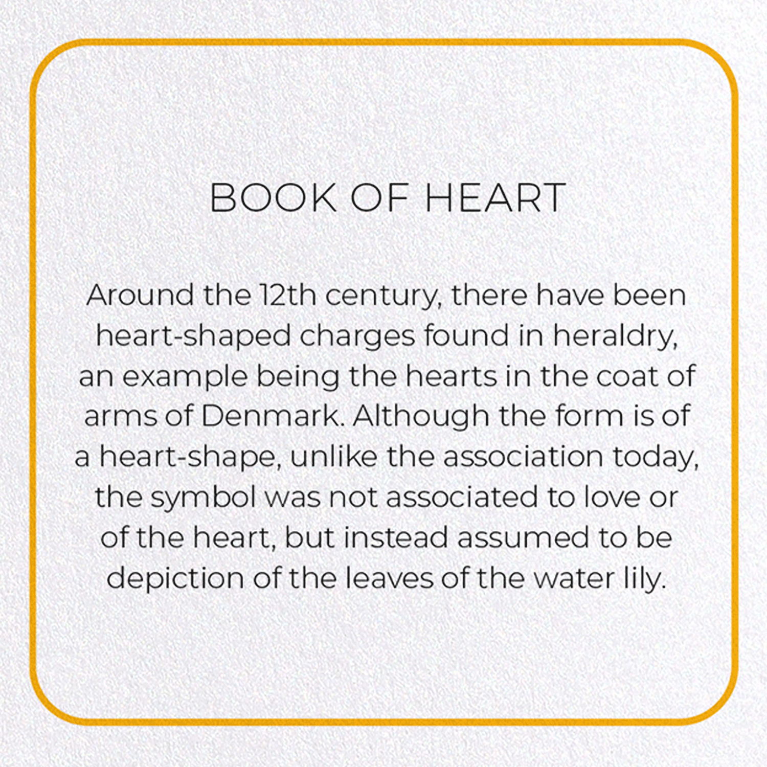 BOOK OF HEART