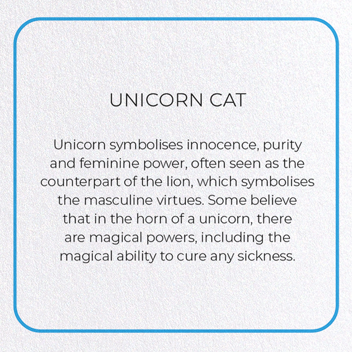 UNICORN CAT