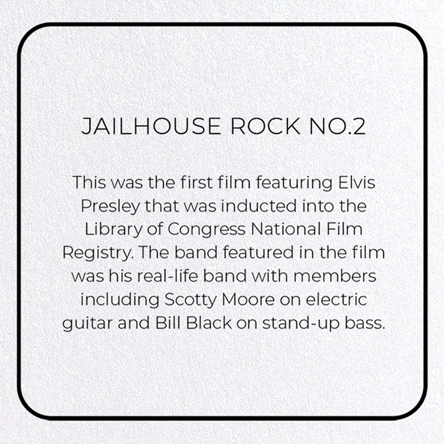 JAILHOUSE ROCK NO.2