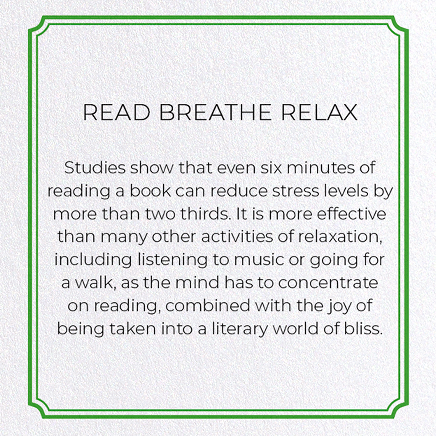 READ BREATHE RELAX