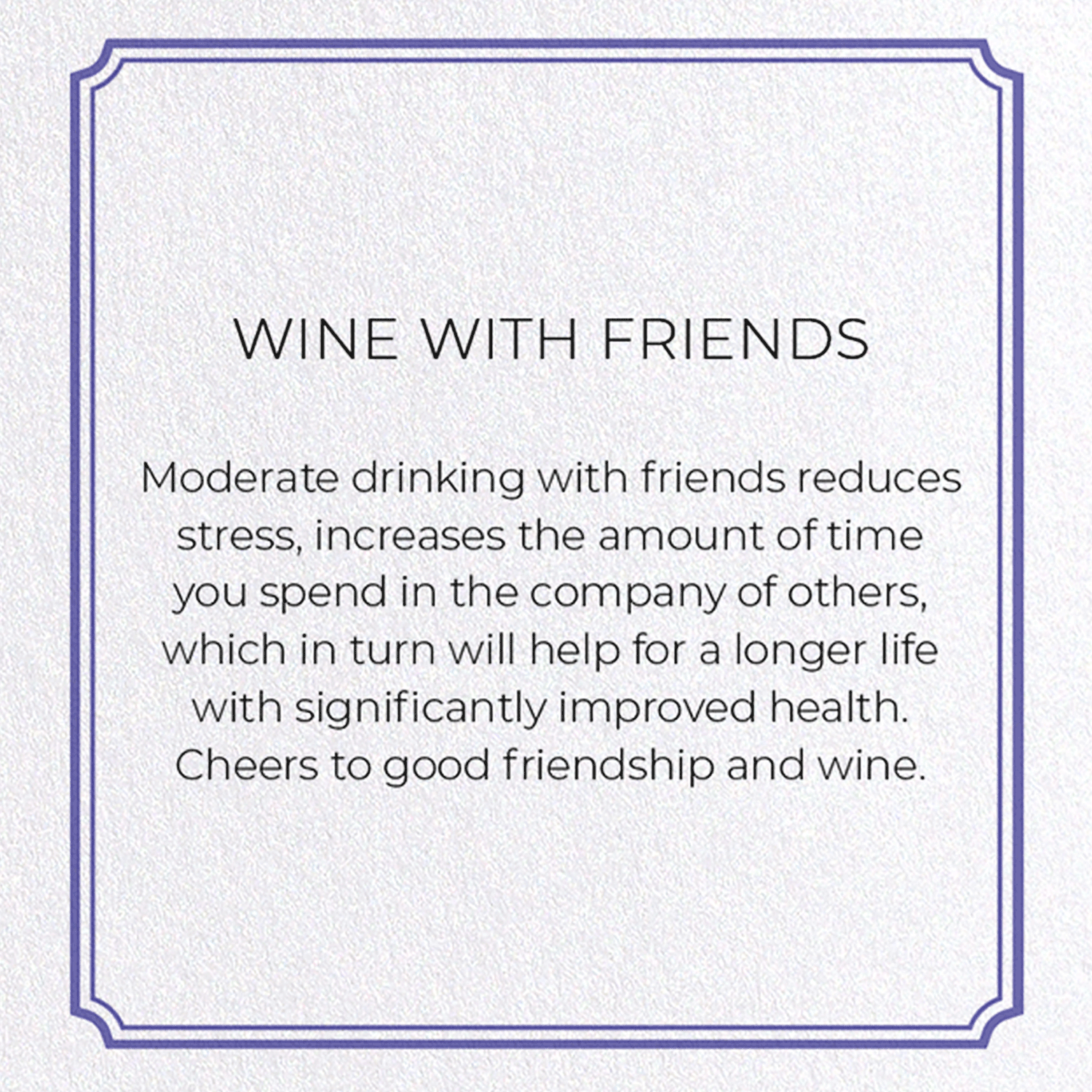 WINE WITH FRIENDS