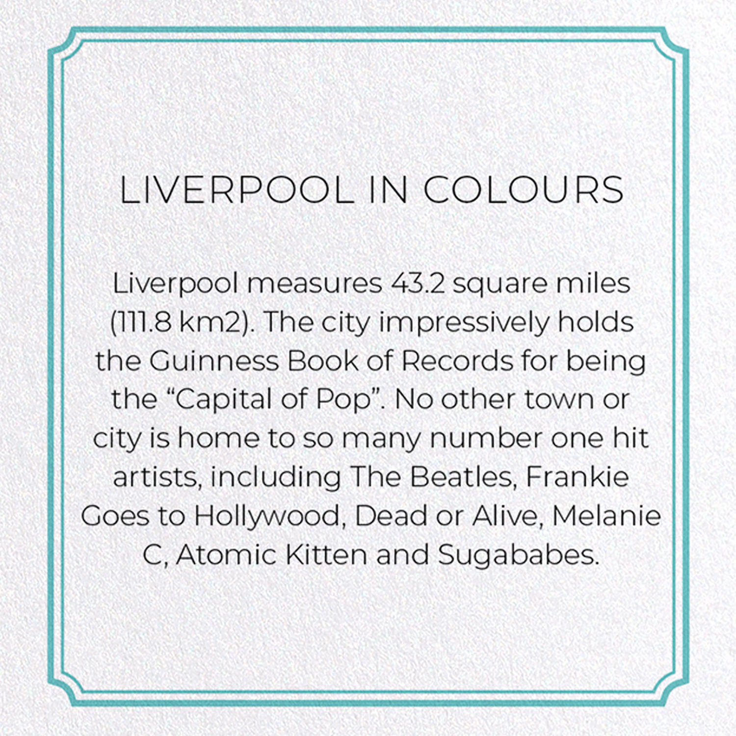 LIVERPOOL IN COLOURS