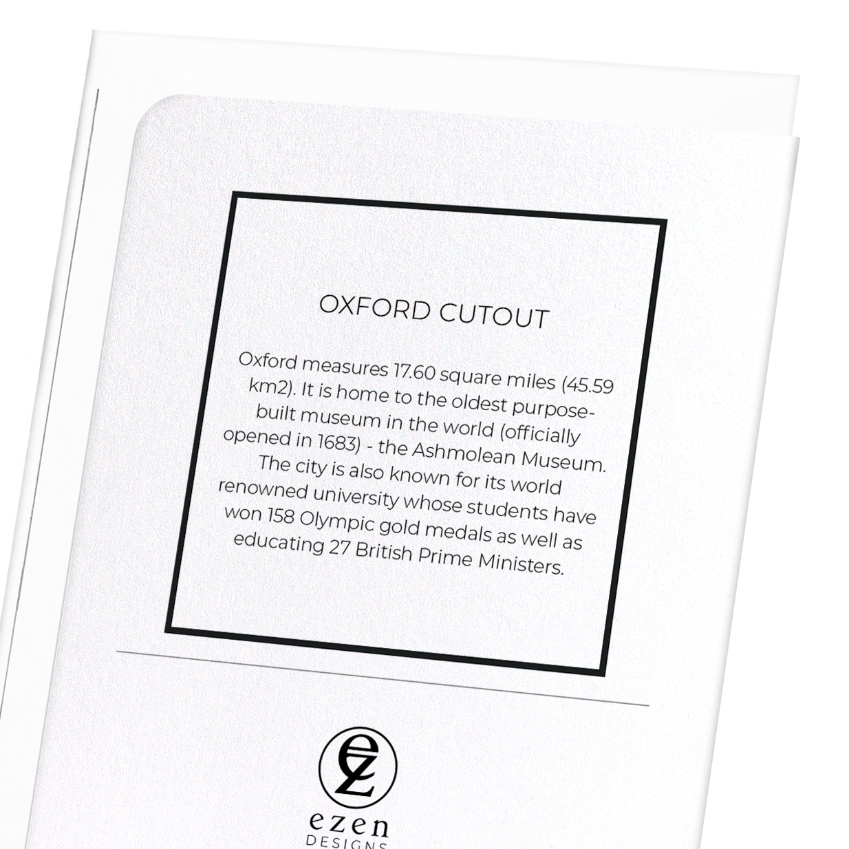 OXFORD CUTOUT