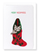 Ezen Designs - Merry kissmyass - Greeting Card - Front