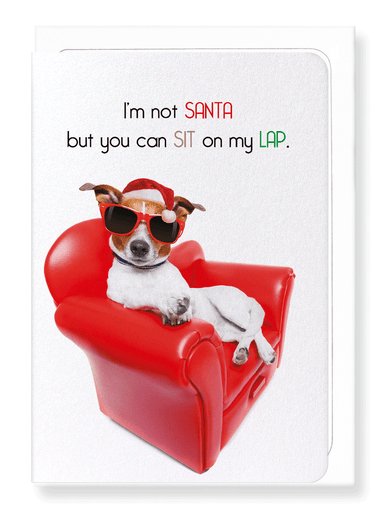 Ezen Designs - Sit on my lap - Greeting Card - Front