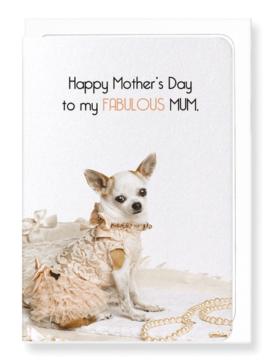 Ezen Designs - Fabulous mum - Greeting Card - Front