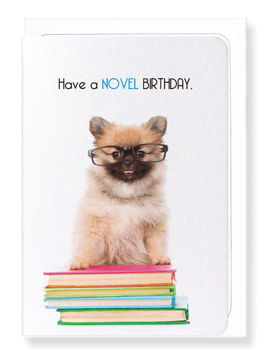Ezen Designs - Novel birthday - Greeting Card - Front