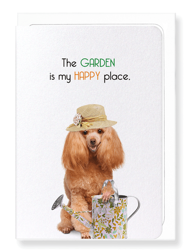 Ezen Designs - Happy garden - Greeting Card - Front
