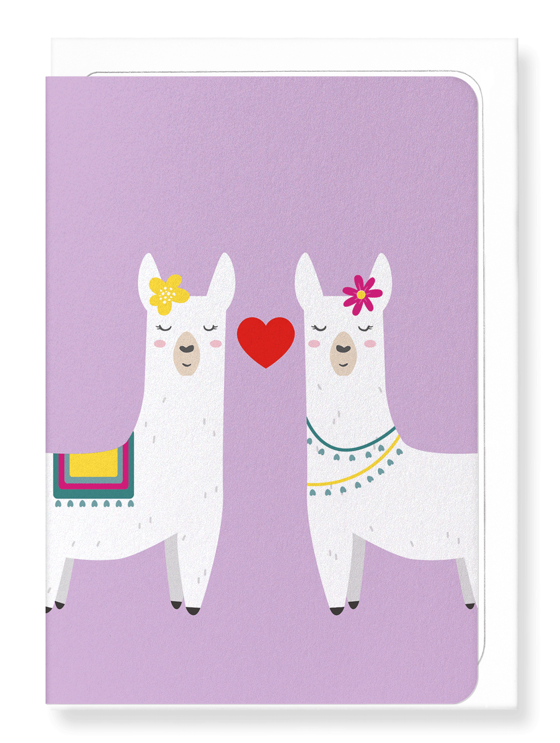 Ezen Designs - Mrs & mrs llamour - Greeting Card - Front