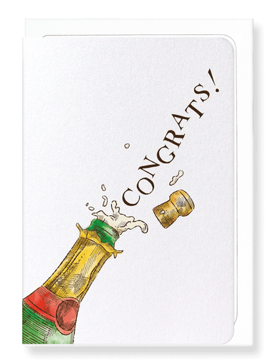 Ezen Designs - Congrats cork - Greeting Card - Front