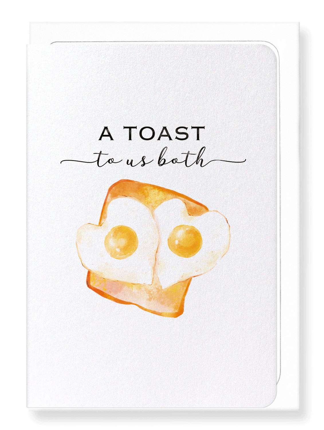 Ezen Designs - Toast to us both - Greeting Card - Front