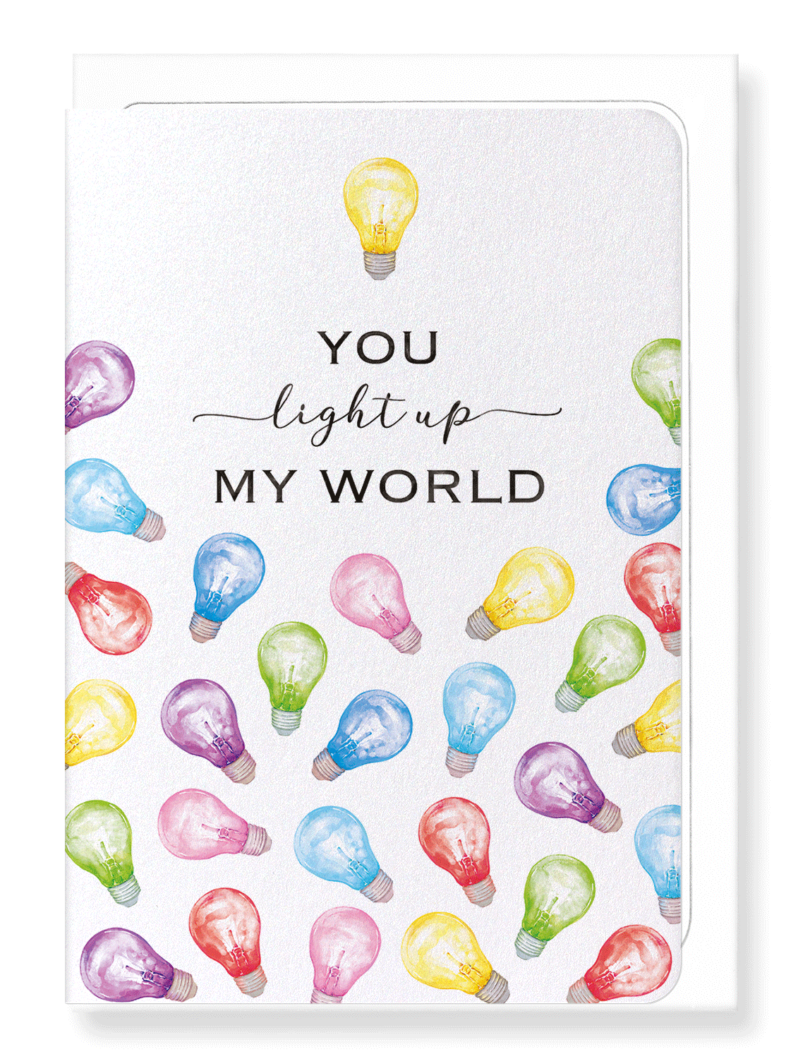 Ezen Designs - Light up my world - Greeting Card - Front