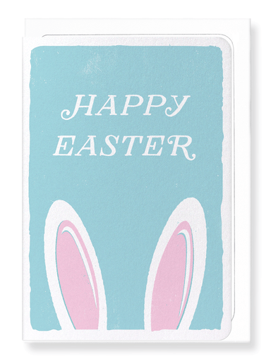 Ezen Designs - Happy easter bunny - Greeting Card - Front