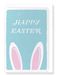 Ezen Designs - Happy easter bunny - Greeting Card - Front