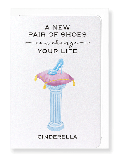 Ezen Designs - Shoes and life - Greeting Card - Front