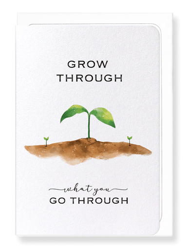 Ezen Designs - What you go through - Greeting Card - Front