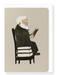 Ezen Designs - Andrew carnegie reading (1902) - Greeting Card - Front