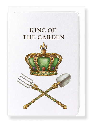 Ezen Designs - King of the garden - Greeting Card - Front