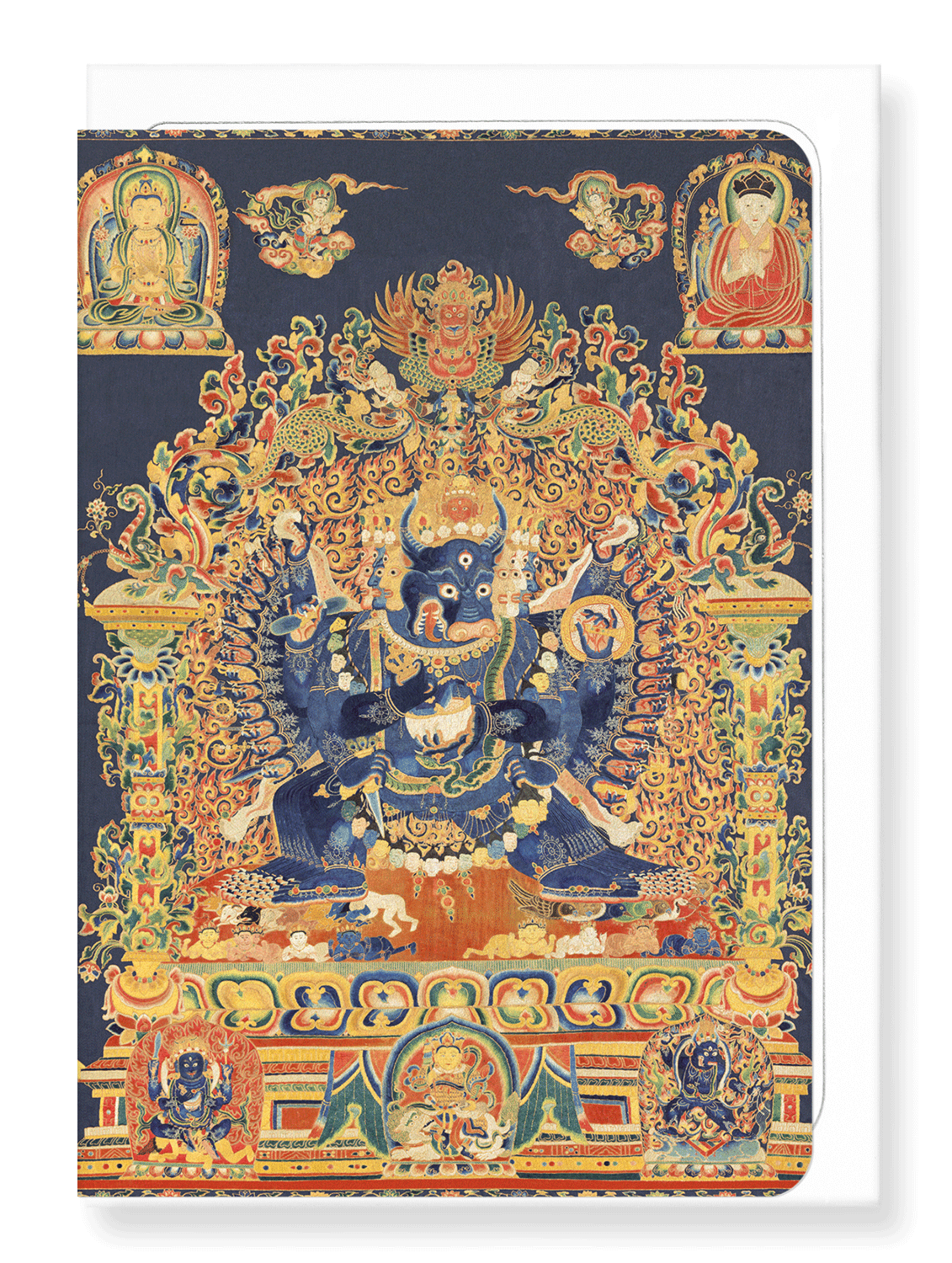 Ezen Designs - Vajrabhairava (early 15th C.) - Greeting Card - Front