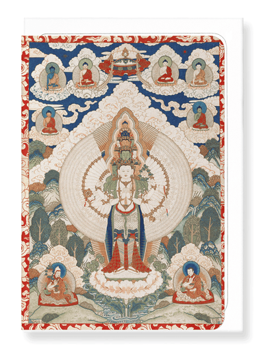 Ezen Designs - Eleven Headed Guanyin (1778) - Greeting Card - Front