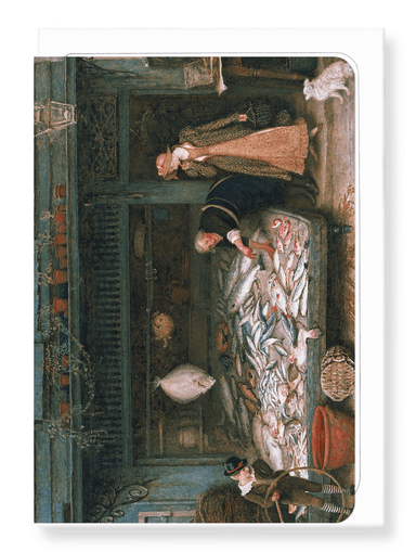 Ezen Designs - A Fishmonger's Shop (1873) - Greeting Card - Front