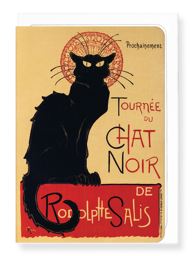 Ezen Designs - Tournée du Chat Noir (1896) - Greeting Card - Front