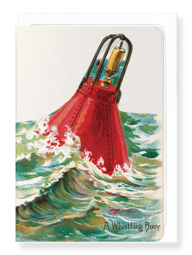 Ezen Designs - Whistling Buoy (1889) - Greeting Card - Front