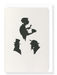 Ezen Designs - Oliver Twist Silhouettes - Greeting Card - Front
