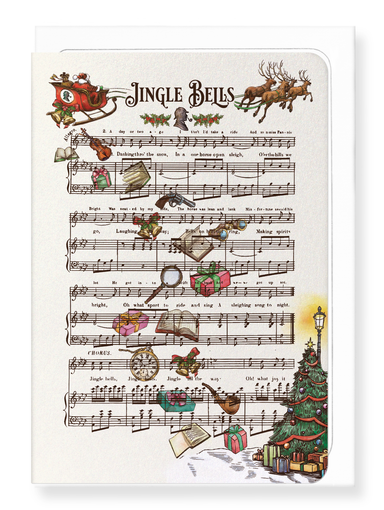 Ezen Designs - Sherlock Holmes Christmas Gifts - Greeting Card - Front