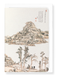 Ezen Designs - Landscape after Ni Zan (1707) - Greeting Card - Front