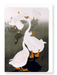 Ezen Designs - Geese - Greeting Card - Front