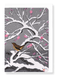 Ezen Designs - Snow plum blossoms - Greeting Card - Front
