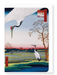 Ezen Designs - Cranes at mikawa island - Greeting Card - Front