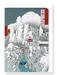 Ezen Designs - Snow in ueno - Greeting Card - Front