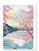Ezen Designs - Mount fuji springtime - Greeting Card - Front