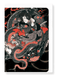 Ezen Designs - Samurai on a dragon - Greeting Card - Front