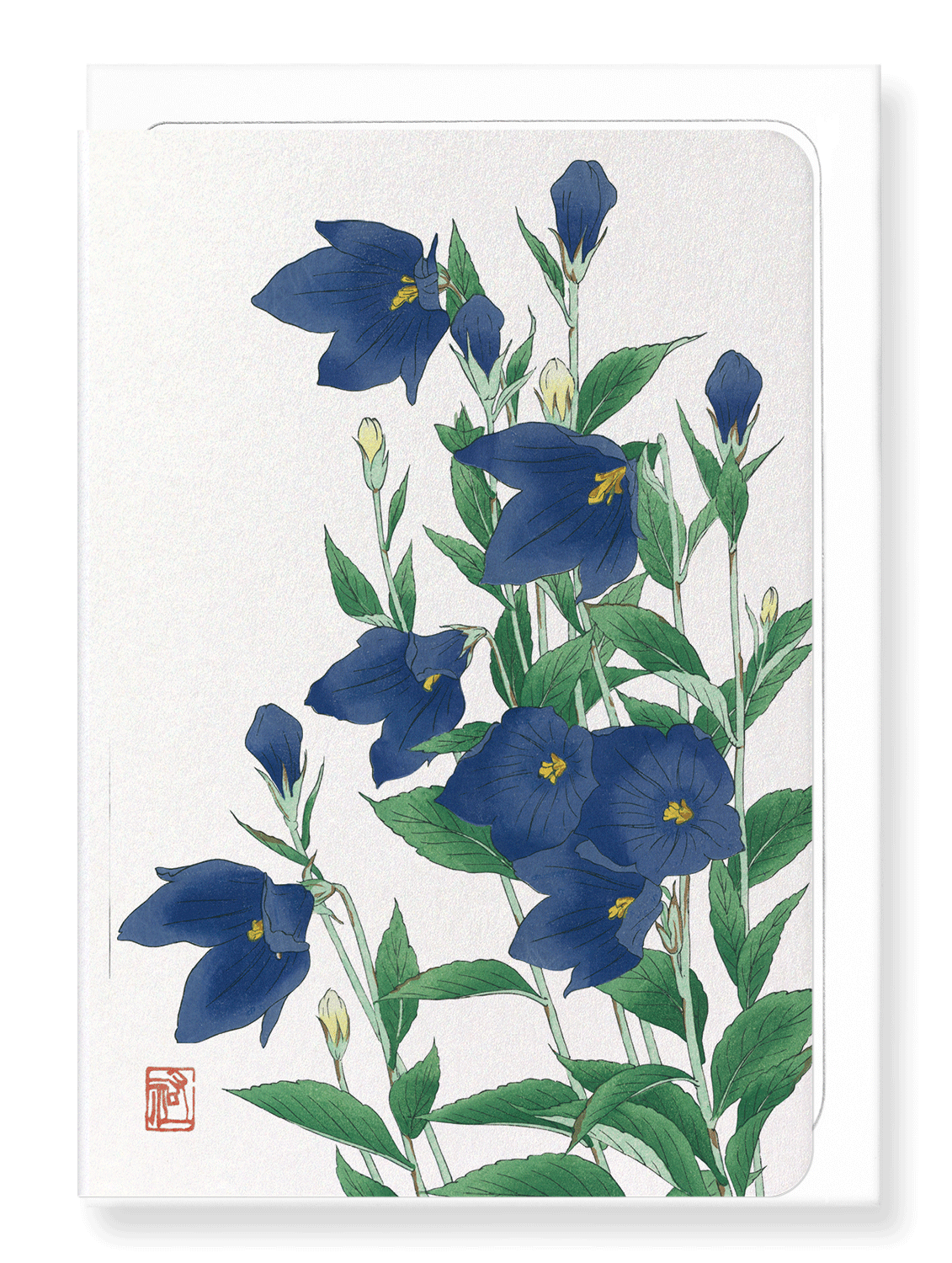 Ezen Designs - Bluebell flower - Greeting Card - Front