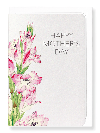 Ezen Designs - Mother’s day (gladiolus flower) - Greeting Card - Front
