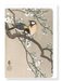 Ezen Designs - Tit birds on cherry branch - Greeting Card - Front