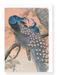 Ezen Designs - Couple of peacocks (C.1910) - Greeting Card - Front