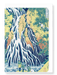 Ezen Designs - Falling mist waterfall - Greeting Card - Front