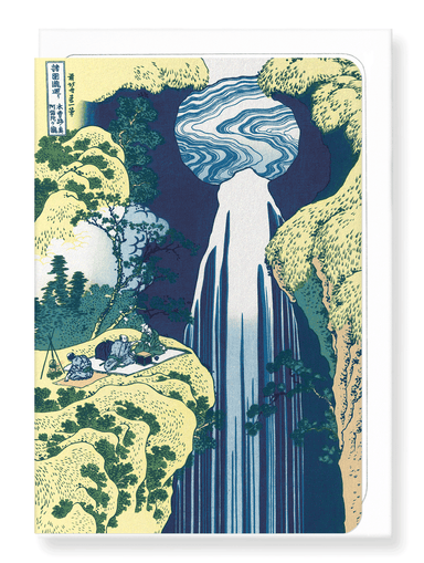 Ezen Designs - Amida falls - Greeting Card - Front